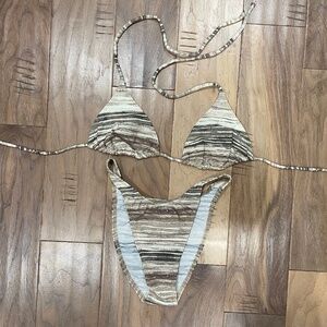 Brand New Triangle Top, Lined Bikini